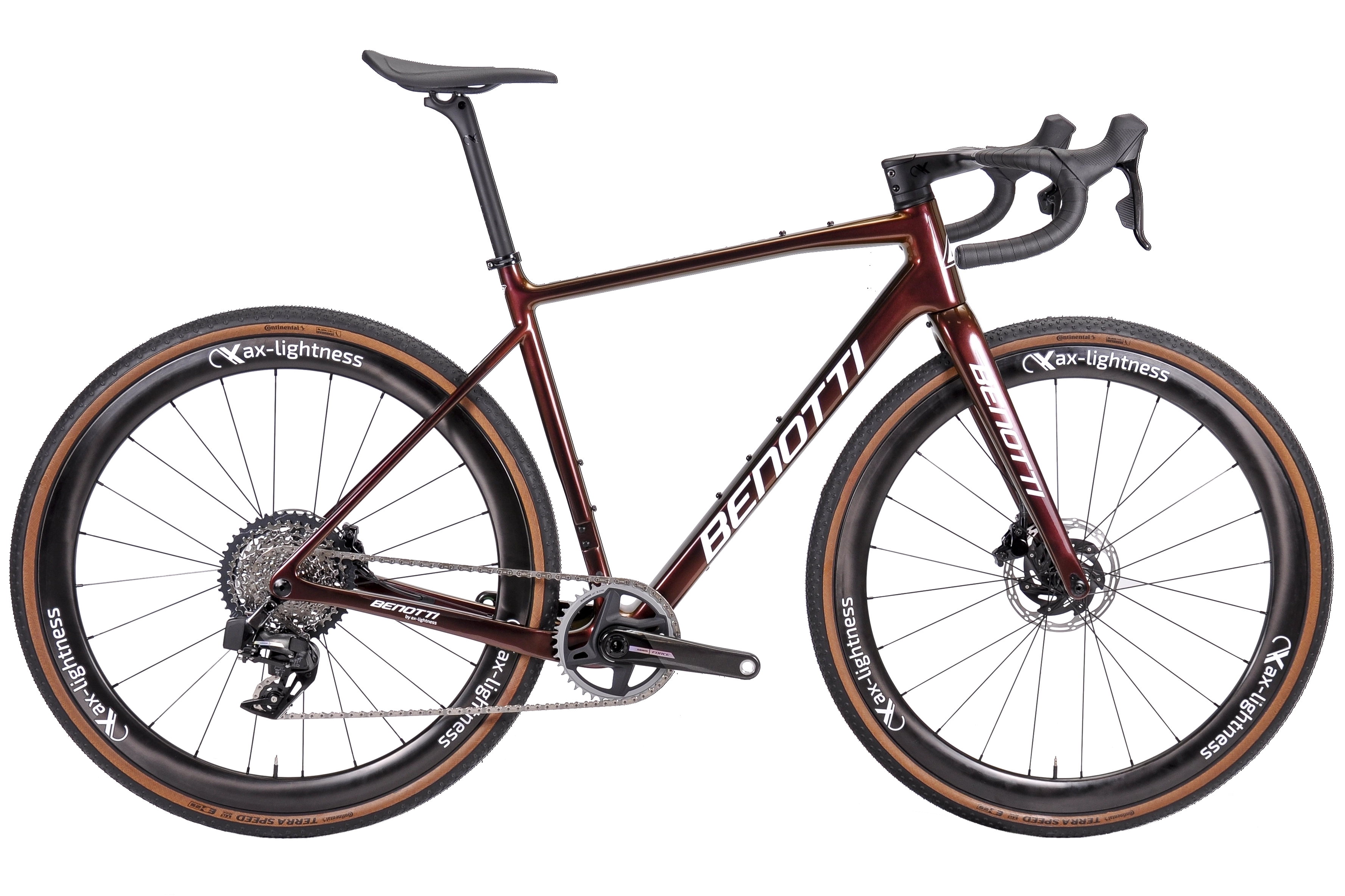 FUOCO GRAVEL R, SRAM Force XPLR AXS 1x12 mit Powermeter