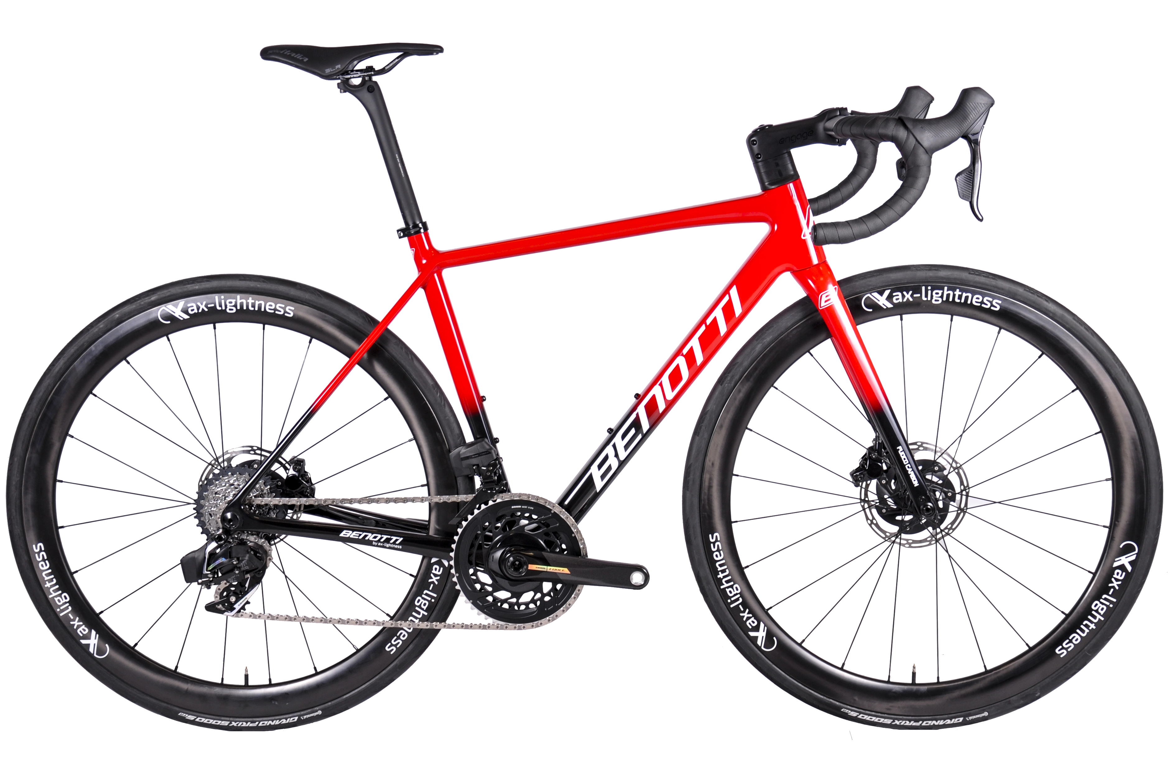 FUOCO Disc Carbon, SRAM Force AXS - Red Edition