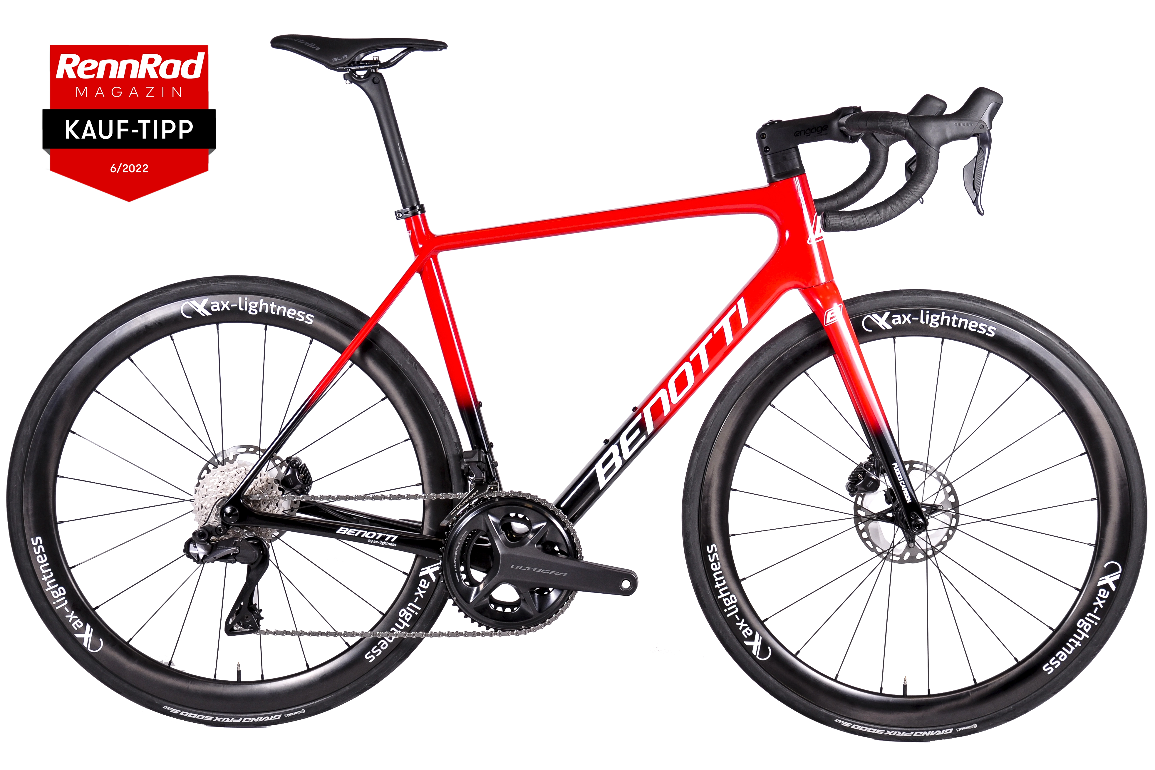 FUOCO Disc Carbon, Shimano Ultegra Di2 - Red Edition